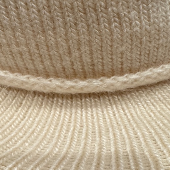 Aris Cream Knit Derby Fedora Hat - Picture 3 of 8